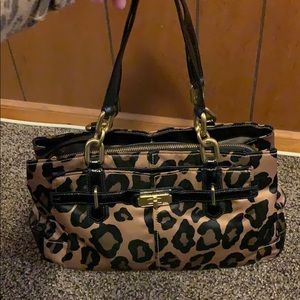 Coach Animal Print Satchel